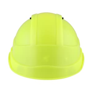 Karam ISI Marked Shelblast Safety Helmet Without Peak (Fluorescent Green), PN545