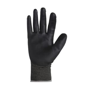 Karam Black Supported Hand Gloves (Extra Large) (Pack Of 12 Pair), HS22