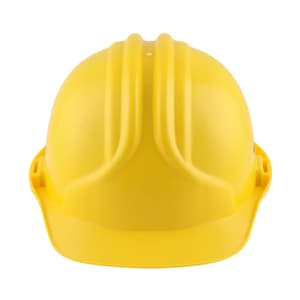 Karam ISI Marked Sheltek Safety Helmet With Ratchet Type Adjustment (Yellow), PN581