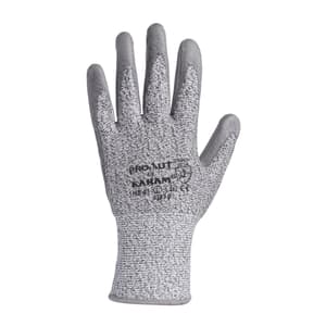 Karam Grey Supported Hand Gloves (Extra Large) (Pack Of 12 Pair), HS41
