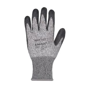 Karam Black Supported Hand Gloves (Extra Large) (Pack Of 12 Pair), HS51
