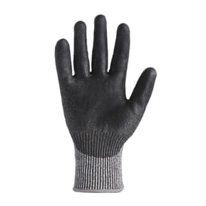 Karam Black Supported Hand Gloves (Extra Large) (Pack Of 12 Pair), HS51