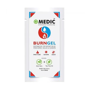 Medic 3.5 gm BurnGel Sachet (Pack of 25 Pcs)