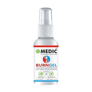 Medic 25 ml BurnGel Spray Bottle (Pack of 12 Pcs)