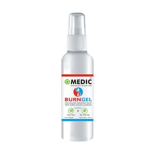 Medic 50 ml BurnGel Spray Bottle (Pack of 12 Pcs)