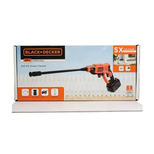 Black+Decker 20V 2.0Ah Pressurized Sprayer / Water Jet Cleaner (Cordless), BCPC20D1-B1
