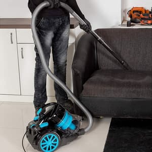 Black+Decker 2000W Cannister Multicyclonic Vacuum Cleaner (Bagless), VM2080-B5