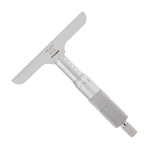 Mitutoyo 0 - 150 mm Depth Micrometer with Interchangeable Rods (101.6 mm Base Width), 129-116