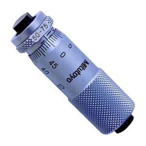 Mitutoyo 50 - 75 mm Tubular Inside Micrometer Without Spindle Lock, 133-143