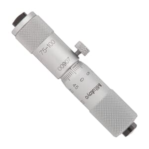 Mitutoyo 75 - 100 mm Tubular Inside Micrometer With Spindle Lock, 133-144