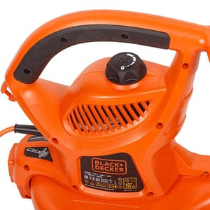 Black+Decker Variable Speed 3000-Watt Powerful Blower & Suction Vacuum Cleaner with Shredder and 40L bag for Home & Outdoor (Red), GW3030-GB
