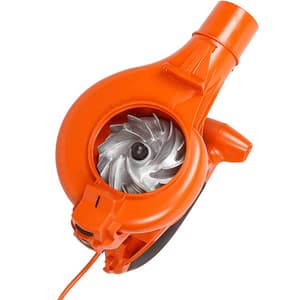 Black+Decker Variable Speed 3000-Watt Powerful Blower & Suction Vacuum Cleaner with Shredder and 40L bag for Home & Outdoor (Red), GW3030-GB