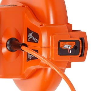 Black+Decker Variable Speed 3000-Watt Powerful Blower & Suction Vacuum Cleaner with Shredder and 40L bag for Home & Outdoor (Red), GW3030-GB