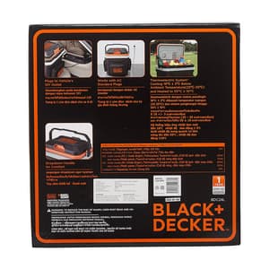 Black+Decker 24 Ltr Thermoelectric Portable Automotive Car Beverage Cooler & Warmer (PRE-COOL Required), BDC24L-B1