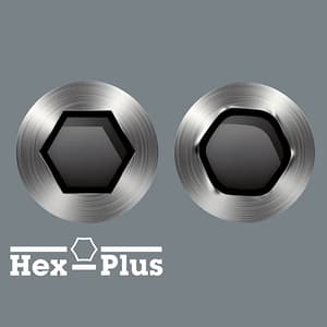 Wera 950 / 13 Pcs Hex-Plus Imperial 1 L-key Set BlackLaser, 05021728001