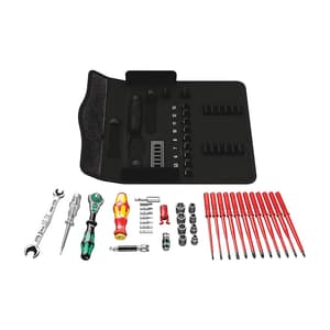 Wera 35 Pcs Kraftform Kompakt W1 Maintenance Kit, 05135926001