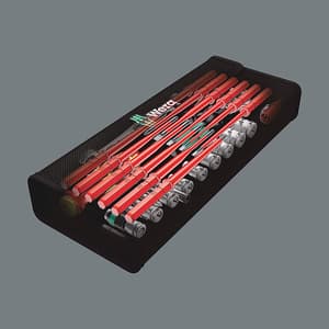 Wera 35 Pcs Kraftform Kompakt W1 Maintenance Kit, 05135926001