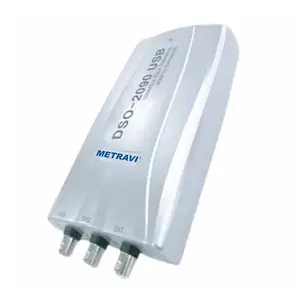 Metravi 40MHz Dual Channel PC Based Digital Storage Oscilloscope With USB PC Interface Cable & Software, DSO-2090