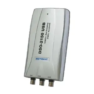 Metravi 60MHz Dual Channel PC Based Digital Storage Oscilloscope With USB PC Interface Cable & Software, DSO-2150