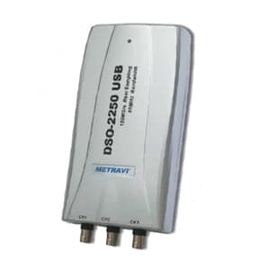 Metravi 100MHz Dual Channel PC Based Digital Storage Oscilloscope With USB PC Interface Cable & Software, DSO-2250