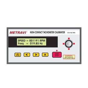 Metravi 199999 RPM Non-Contact Tachometer Calibrator, CE-0102TMC