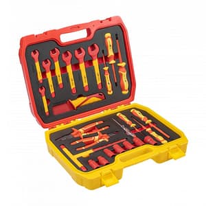 Hogert 25 Pcs Insulated Tool Set (VDE), HT1E101