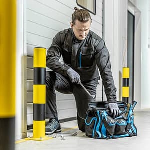 Hogert 43 x 20 x 37 cm Heavy Duty Electrician Tool Bag, HT7G200