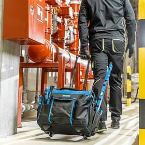 Hogert 46 x 25 x 40 cm Assembly Bag on Wheels, HT7G216