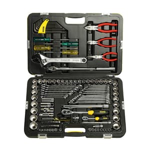 Stanley 132 Pcs Metric Tool Kit For Automotive Use, 99-059