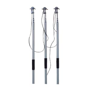 Metravi 66kV Three Phase Highly Insulated FRP Telescopic Earth & Discharge Rod, 66kV