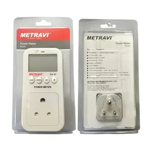 Metravi 100V AC - 260V AC Power Guard & Energy Meter, PG-01