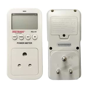 Metravi 100V AC - 260V AC Power Guard & Energy Meter, PG-01