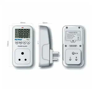 Metravi 100V AC - 260V AC Power Guard & Energy Meter, PG-01