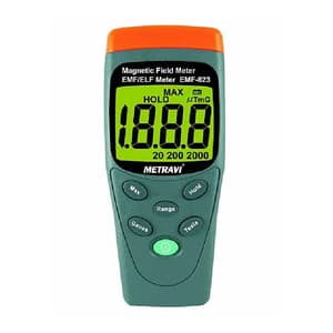 Metravi 3-1/2 Digit / 1999 Magnetic Field EMF ELF Meter, EMF-823