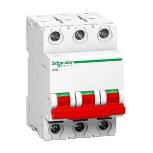 Schneider Electric 40 Amp Isolator - xSW (3 Pole), A9S3P040