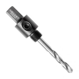 Hogert 14 mm - 30 mm, 3/8 inch Hex Bi-Metal Holesaw Mandrel, HT6D462