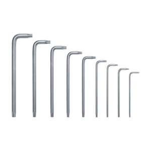 Bosch 9 Pcs Torx Allen Key Set, 1 600 A02 Z9C