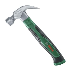 Bosch 340 Gms / 16 Oz Claw Hammer With Fibreglass Handle, 1 600 A02 W7X