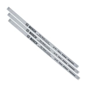 Bosch 150 mm / 6 inch Hacksaw Blades (Pack of 3 Pcs), 1 600 A03 2UL