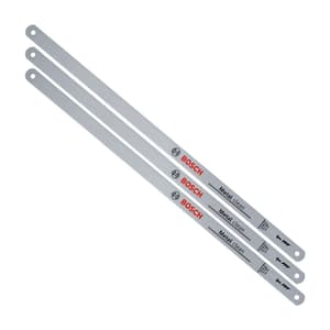 Bosch 300 mm / 12 inch Hacksaw Blades (Pack of 3 Pcs), 1 600 A03 2UN