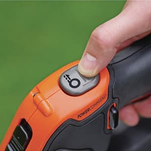 Black+Decker 18V / 28 cm Cordless Power Command String Trimmer With Batteries & Charger, STC1820EPCF-B1