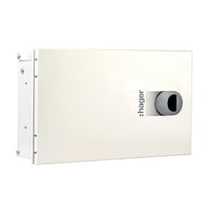Hager Novello+ 12 Way Double Door - SPN DBs (IP43), VYS12D