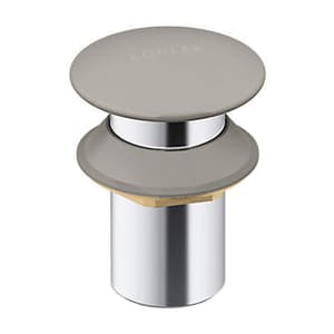 Kohler Pop-up Drain Without Overflow in Cashmere Finish, K-24740IN-K4