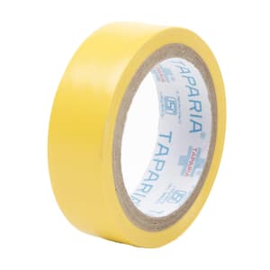 Taparia 6 Mtr Yellow PVC Insulation Tapes (Pack of 30 Pcs), IT17Y