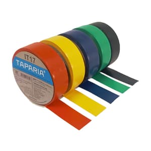 Taparia 6 Mtr Red PVC Insulation Tapes (Pack of 30 Pcs), IT17R
