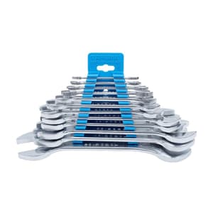 Taparia 12 Pcs Double Ended Open Jaw Spanners Set (Hanger Packing), DEP12HP