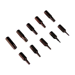 Taparia 8.0 x 125 Bit Driver Sets (Pack of 10 Pcs), BDST