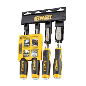 Dewalt 4 Pcs Wood Chisel Set, DWHT0-16063