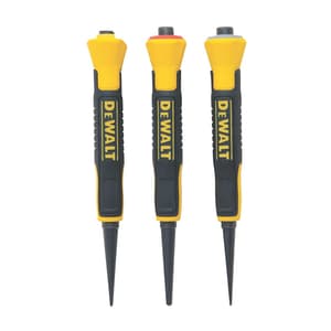Dewalt 3 Pcs Bi-Material Nail Punch Set, DWHT0-58018