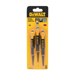 Dewalt 3 Pcs Bi-Material Nail Punch Set, DWHT0-58018